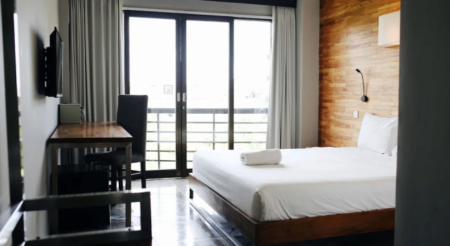 Двухместный номер Deluxe с балконом Surf Motel Bali
