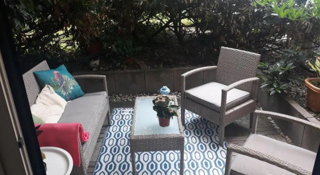 Апартаменты 1 Zimmer Wohnung mit der Terrasse in der Innenstadt