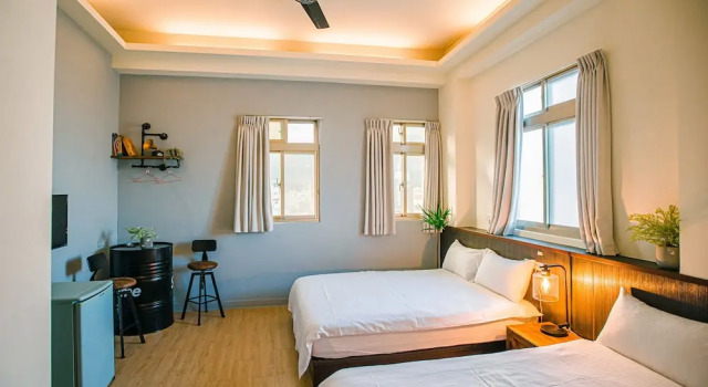 Четырёхместный номер Deluxe Fun Trip - Fu May Sea View Holiday house l 無敵海景交誼廳 l 附汽機車租賃 l