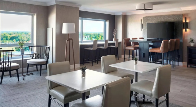 Люкс c 1 комнатой Chicago Marriott Southwest at Burr Ridge