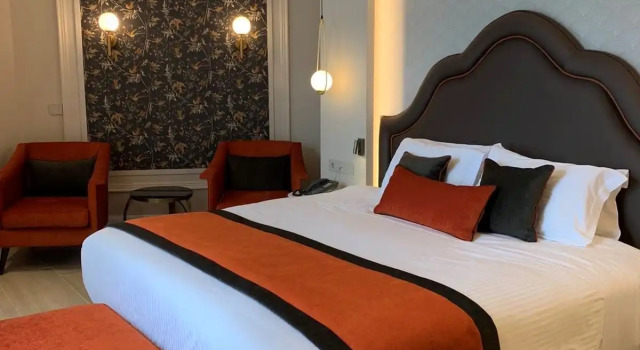 Двухместный люкс Executive с видом на море Thermae Sylla Spa & Wellness Hotel