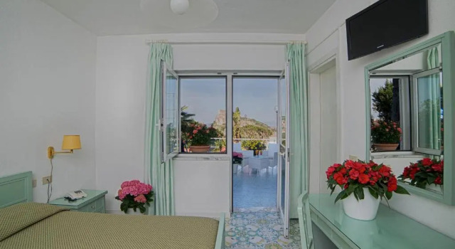 Двухместный номер Standard с видом на море Hotel Parco Cartaromana