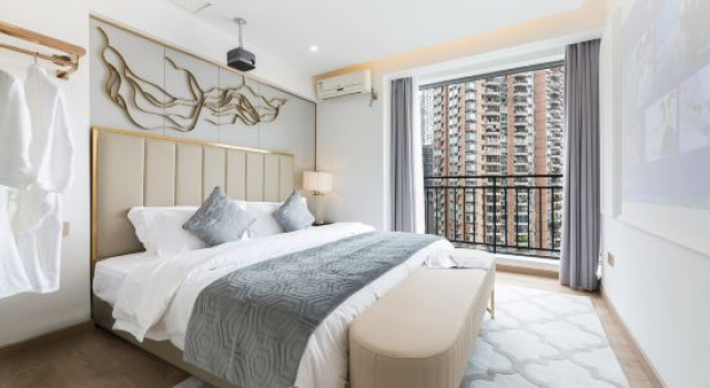 Семейный люкс с 2 комнатами с видом на реку Chongqing PlUS High-altitude Panoramic Apartment (Jiefangbei Raffles City)