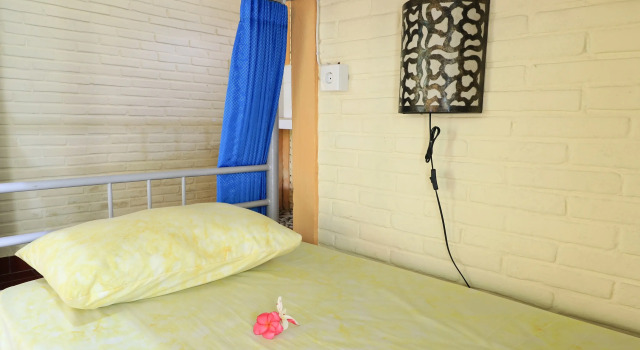 Кровать в общем номере Ubud Asri Homestay at Ubud