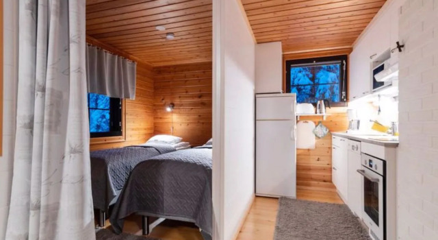 Kaltiotievantie 2 mökki 2, Buchen Sie Hotel Hotels in Lappland mit Parkplatz, Parkplätze