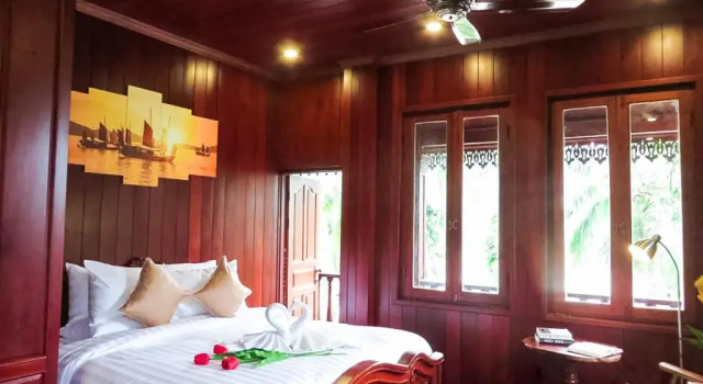 Номер Deluxe Luang Prabang Mekong Charm River View