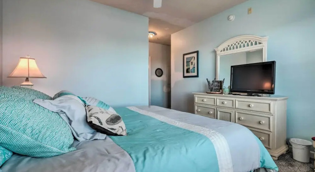 Balcony w/ Inlet View: Dtwn Ocean City Condo