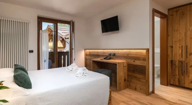 Семейный номер Standard с балконом Albergo alla Posta