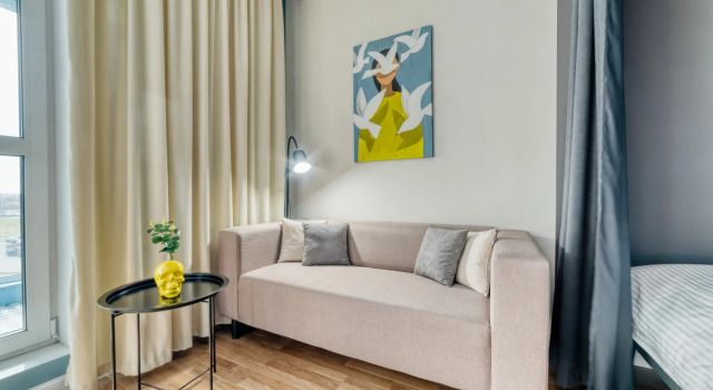 Студия Bulbash Apartments (Бульбаш Апартаменты) на улице Михаила Савицкого 2