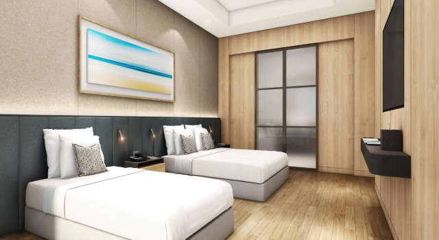 Habitación doble De lujo Hotel Hyundai by Lahan Ulsan