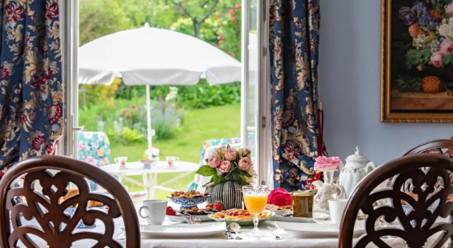 Номер Deluxe Maison dhôtes de charme La Rose de Ducey près du Mont Saint Michel