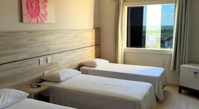 Трёхместный номер Comfort с видом на город Santa Mônica Palace Hotel