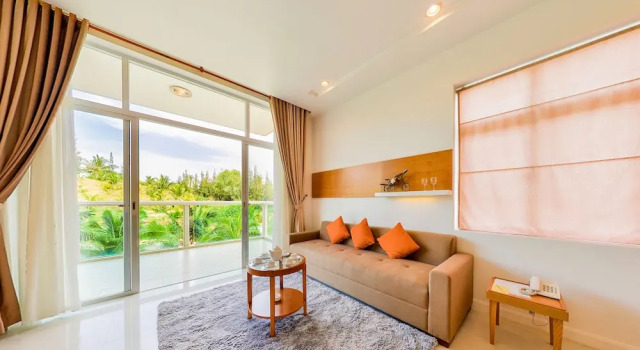 Апартаменты c 1 комнатой с балконом и с видом на сад Hotel,Căn Hộ Mũi Né Sea link