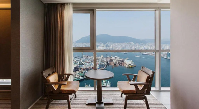 Двухместный номер Standard с видом на море Island Hotel Busan