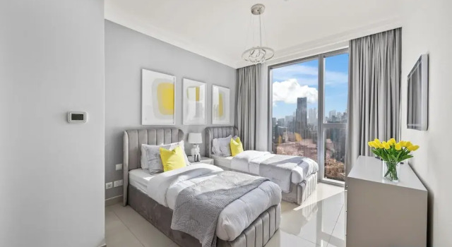 Prestigious 3.5 BR in Boulevard, Забронировать Апартаменты/квартира Дубай Эмират Дубай, рядом с Дубайский аквариум