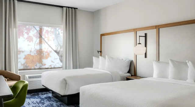 Четырёхместный номер Standard Fairfield Inn & Suites by Marriott Cape Girardeau