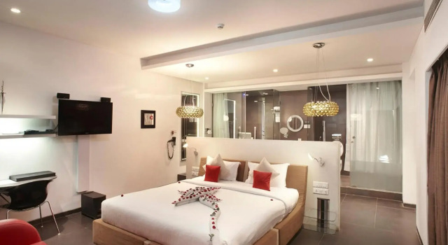 Fahrenheit Hotels & Resorts, Rezerwuj Hotel Hotele w Calangute z parkingiem, Parking