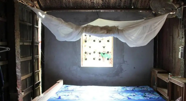 Peaceful Homestay in the Middle of Fruit Garden - Room With Four Double Beds