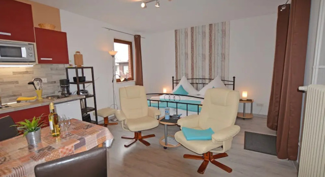 Appartment Vermietung Lütje, Забронировать Апартаменты/квартира Апартаменты Бюзум, рядом с Интерактивный музей Phänomania в городе Бюзум, Апартаменты/квартира