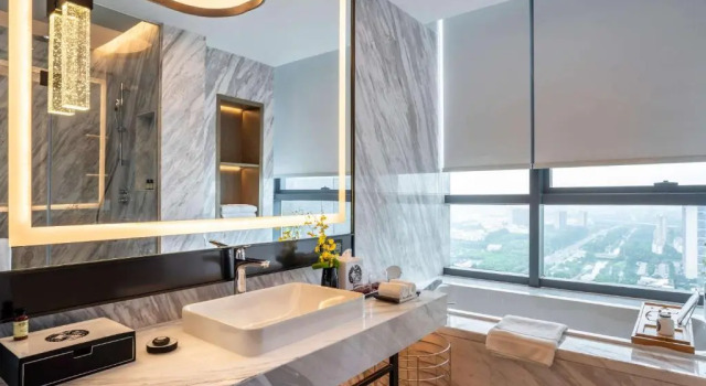 Lüks çift kişilik oda Pullman Suzhou Zhonghui