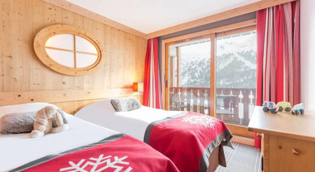 Апартаменты c 1 комнатой с балконом Pierre & Vacances Résidence premium Les Crêts