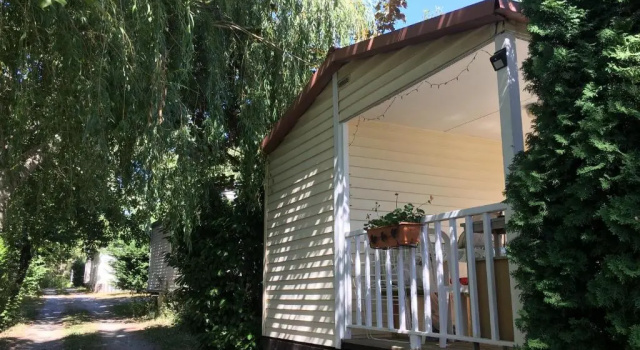 Mobile Home Avec Parking, Забронировать Кемпинг Кемпинги и глэмпинги Шорж, Кемпинг