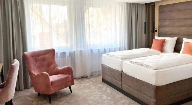 Двухместный номер Standard DORMERO Hotel Reutlingen
