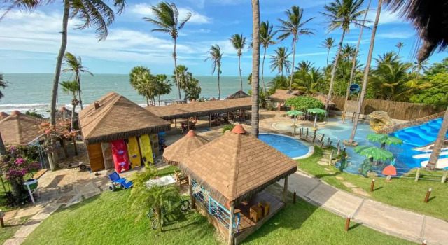 Люкс с видом на море Carnaubinha Praia Resort
