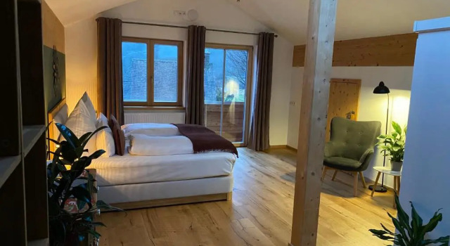Двухместный номер Deluxe с балконом Grüner Hut - DEIN BERGHOTEL