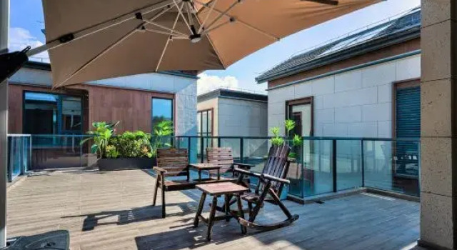 Hainan Chengmai Yingbin Peninsula Theme Villa, Book Villa Sommerhuse i Haikou, Hytte