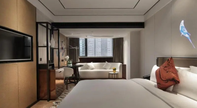 Двухместный номер Deluxe Paco Hotel GuangZhou Zoo Metro Branch