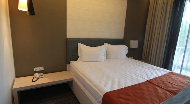 Ekonomický Dvoulůžkový s manželskou postelí pokoj Hotel On Plonge Junior