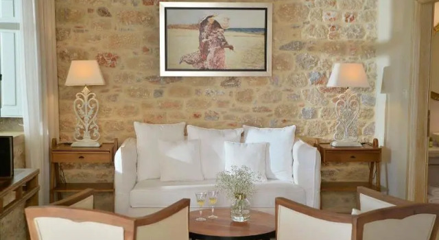 Полулюкс с балконом и с видом на море Akrolithi Boutique Hotel