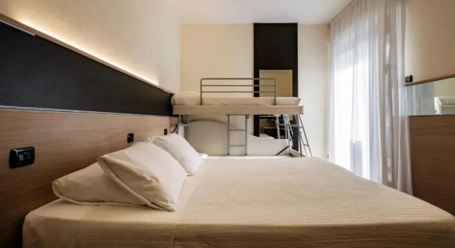 Четырёхместный номер Standard Augustus Hotel Riccione
