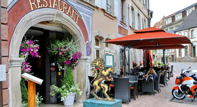 Spa Hôtel Restaurant Au Lion dOr, Book Resort Hotels in Alsace with a Pool, Swimming Pool