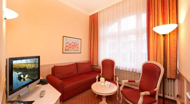 Люкс Hotel Dünenschloss mit Private Spa