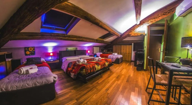 Четырёхместный номер Standard Мансарда Marconi Rooms and Apartments