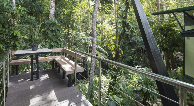 Двухместное бунгало Standard с балконом и с видом на горы Yaba Chigui Lodge
