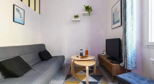 Студия Bright and comfortable studio in downtown Marseille - Welkeys