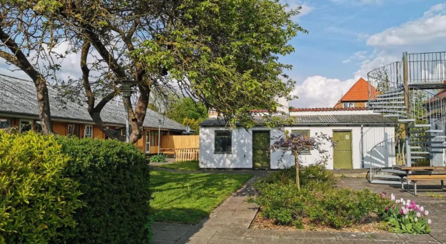 Кровать в общем номере Frederiksværk Camping & Hostel