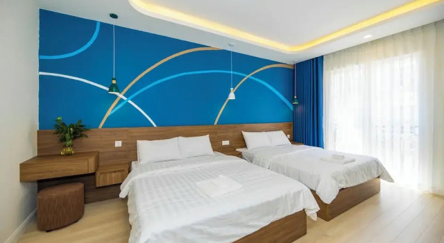Семейный номер Standard с частичным видом на океан Tiamo Hotel