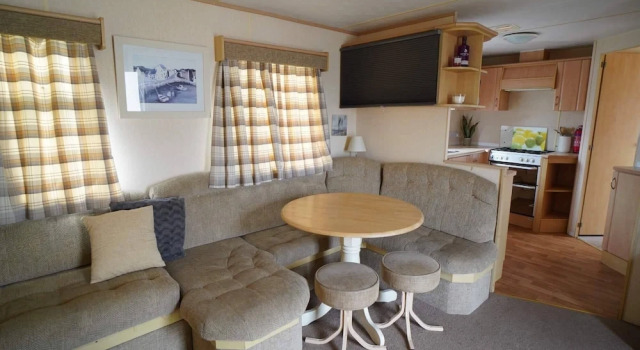 Pets go Free Family 3 Bed Caravan With Decking, Boek Vakantiehuis Hotels in Norfolk met parkeren, Parkeren