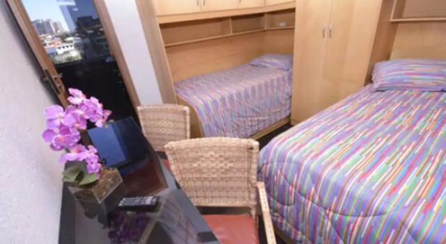Трёхместный семейный люкс Residencial Morumbi Hostel