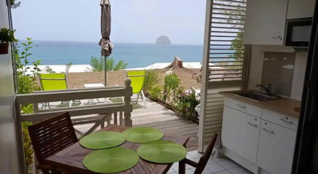 Studio avec vue sur la mer piscine partagee et jardin amenage a Le Diamant a 1 km de la plage, Prenota Hotel Hotel a Fort-de-France con piscina, Piscina