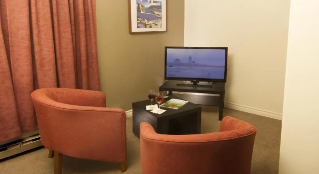 Четырёхместный номер Standard с видом на сад Hotel Motel Belle Plage