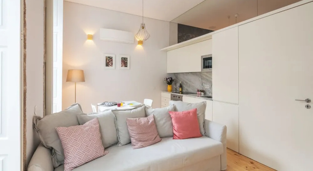 Апартаменты c 1 комнатой с балконом и с видом на город Indulge Porto Flats