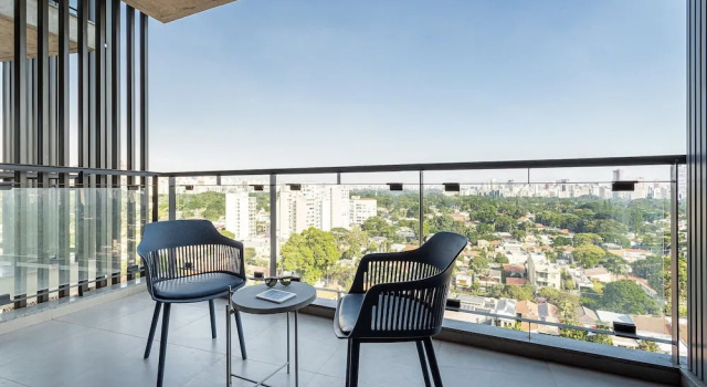 Студия Executive Ayra Pinheiros - Apartamentos com vista incrível para São Paulo ao lado da Rebouças e Faria Lima