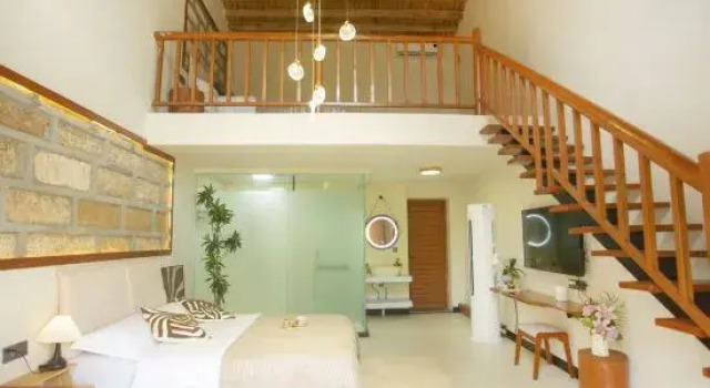 Люкс Deluxe Weizhou Island Air Garden Homestay (Colorful Beach Shell Beach Branch)
