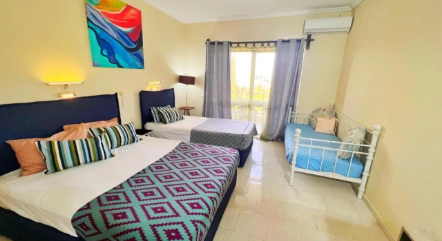 Четырёхместная студия с видом на море Avra Sunset Sea View Liapades