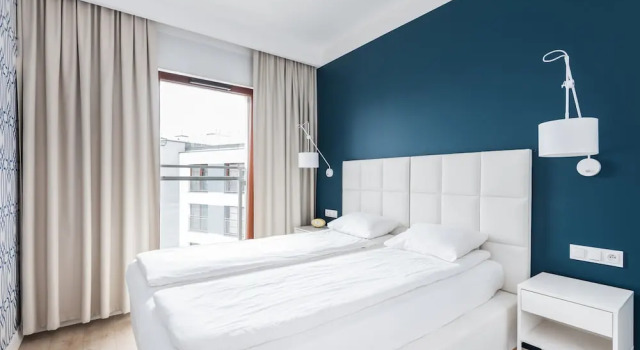 Семейные апартаменты c 1 комнатой с балконом Flatbook - City Center SPA Apartments A,B,C